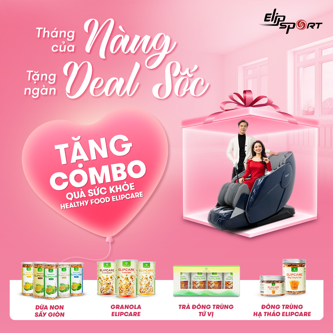 THÁNG CỦA NÀNG - TẶNG NGÀN DEAL SỐC: ELIPSPORT GIẢM ĐẾN 50%, GIẢM THÊM 28% - ảnh 5