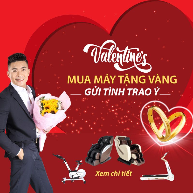 Khuyến mãi mua hàng, tặng vàng mùa Valentine