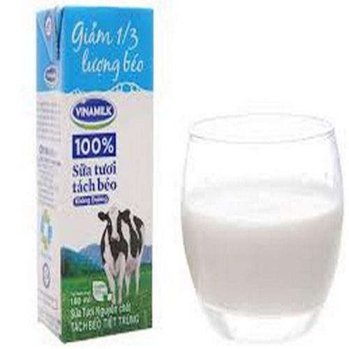 Sữa tươi không đường tách béo là gì? Công dụng của nó