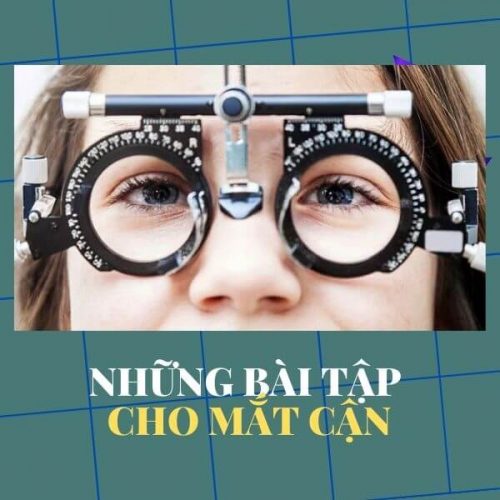 Hướng dẫn các bài tập cho mắt cận và giúp mắt khỏe đẹp