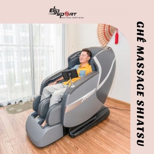 Ghế massage Shiatsu áp dụng phương pháp Nhật Bản