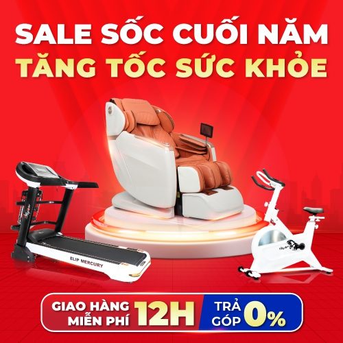 Cuối năm sale sốc, tăng tốc sức khoẻ cùng Elipsport