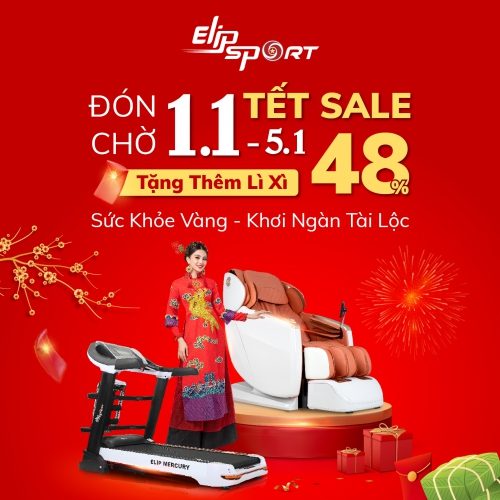 'Deal to sức khỏe' dịp cuối năm tại 200 showroom Elipsport