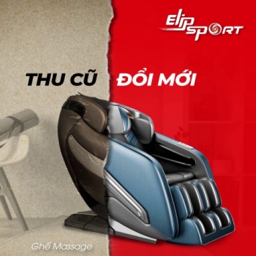 Elipsport thu cũ đổi mới ghế massage, tổng ngân sách thu hồi lên đến 20 tỷ