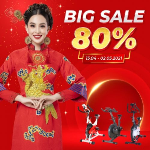 Mua xe đạp tập ELIP sale up to 80%, duy nhất dịp lễ 30.4