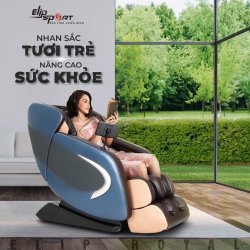 Thương hiệu Elipsport mở bán ghế massage Elip Royal hoàn hảo với giá sốc