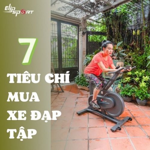 10 tiêu chí chọn mua xe đạp tập tốt nhất cho gia đình