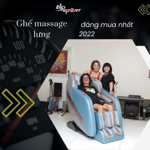 Top 3 ghế massage lưng đáng mua nhất năm 2023