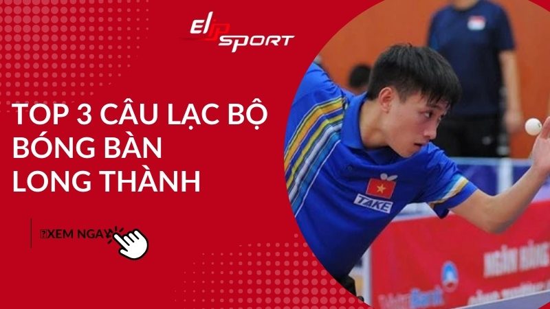 Top 3 Câu Lạc Bộ Bóng Bàn Long Thành - Đồng Nai