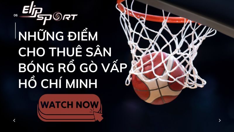 Những điểm cho thuê sân bóng rổ Gò Vấp Hồ Chí Minh