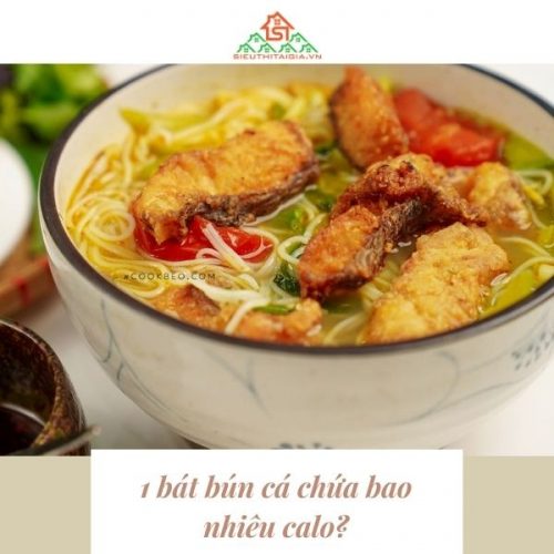 1 bát bún cá chứa bao nhiêu calo? Ăn bún cá có mập không?