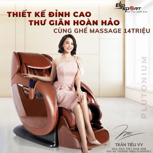 Top 3 ghế massage 14 triệu bán chạy nhất Elipsport
