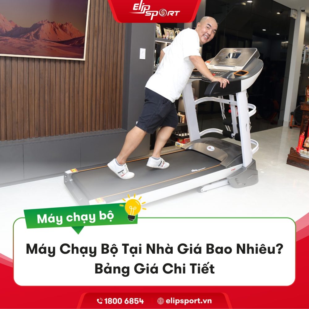 Máy Chạy Bộ Tại Nhà Giá Bao Nhiêu? Bảng Giá Chi Tiết