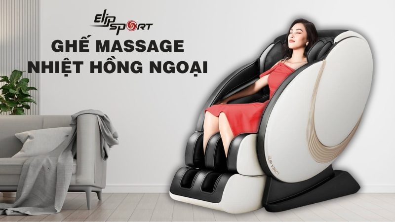 Massage nhiệt hồng ngoại là gì? Lợi ích của ghế massage nhiệt hồng ngoại
