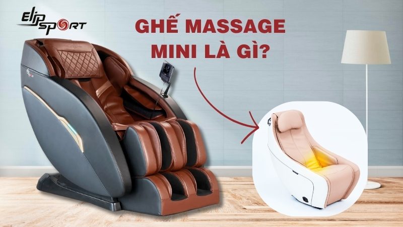 Ghế massage mini là gì? Có nên mua ghế massage mini không?