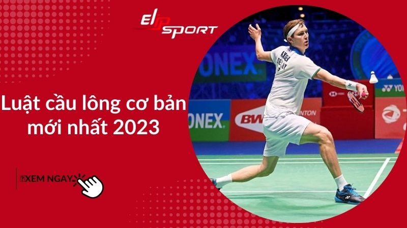 Luật cầu lông đôi, đơn cơ bản mới nhất 2023 bạn cần nắm vững