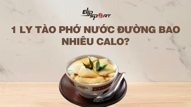 1 ly tào phớ nước đường bao nhiêu calo? Ăn nhiều có mập không?