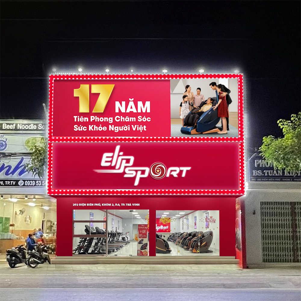 Cửa Hàng Bán Máy Chạy Bộ Trà Vinh - Elipsport Thương Hiệu Số 1 Việt Nam