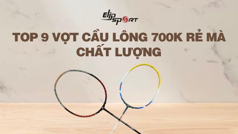 Top 9 vợt cầu lông 700k rẻ mà chất lượng nên mua nhất