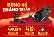 Hình ảnh mô tả BÙNG NỔ THÁNG TRI ÂN - GHẾ MASSAGE GIẢM ĐẾN 49,5%