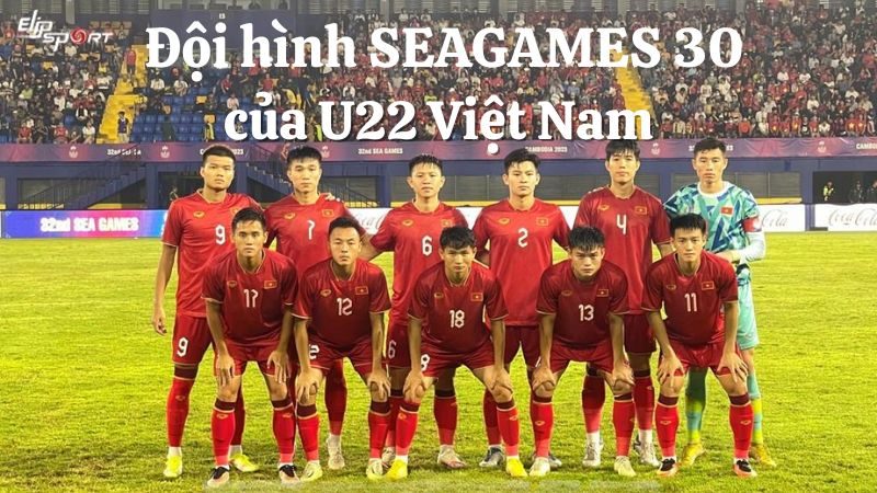 Chính thức: Đội hình SEAGAMES 30 của đội tuyển U22