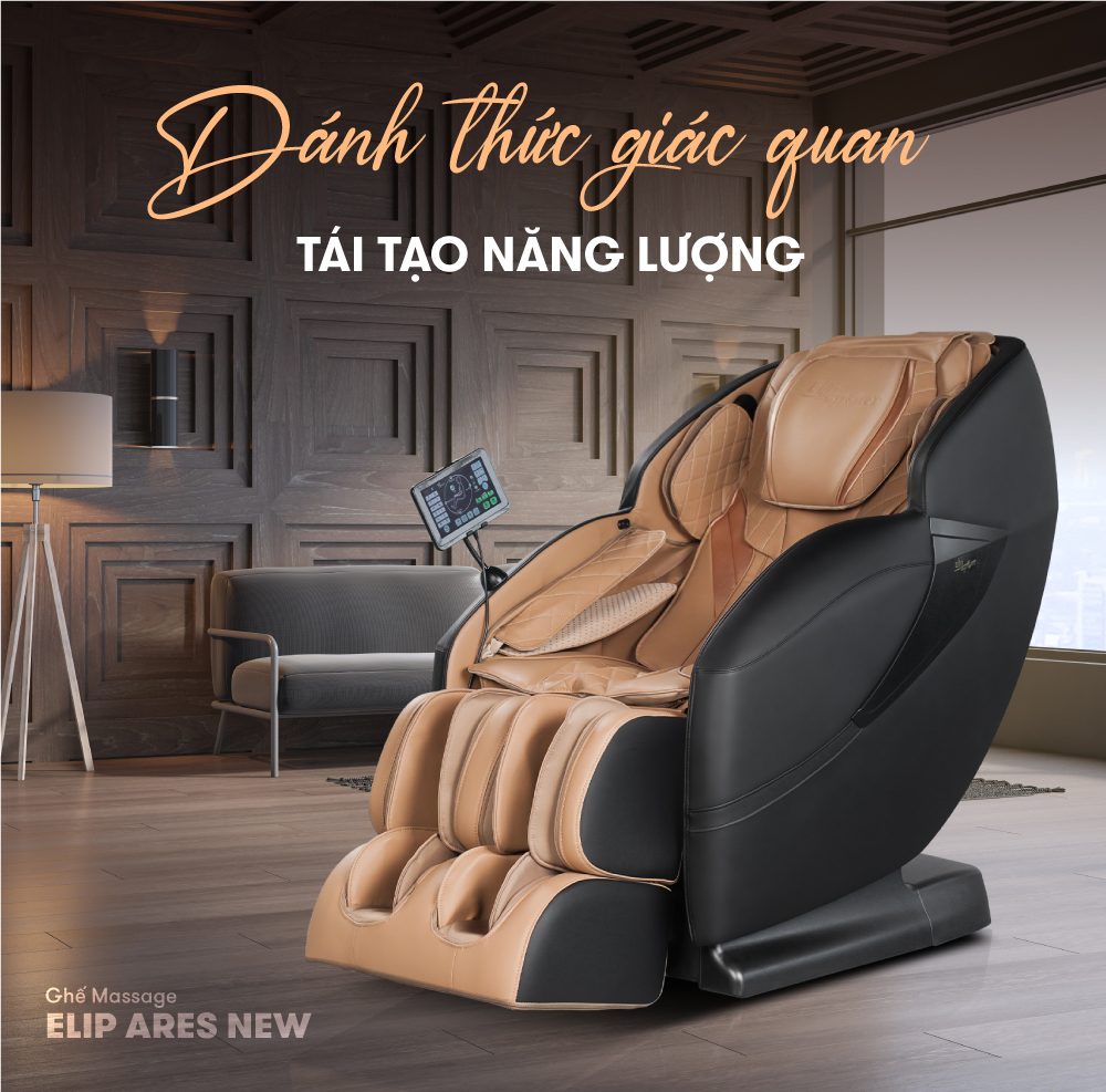 ghế massage elip ares new