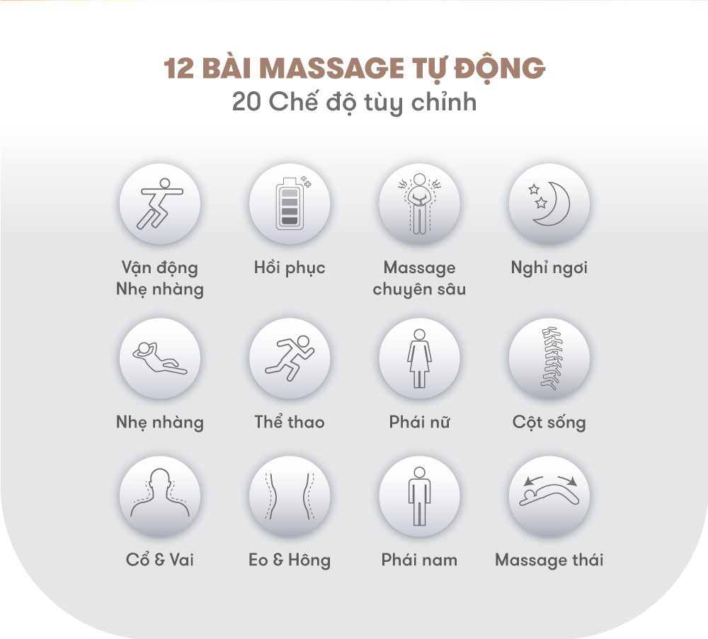 ghế massage elip ares new