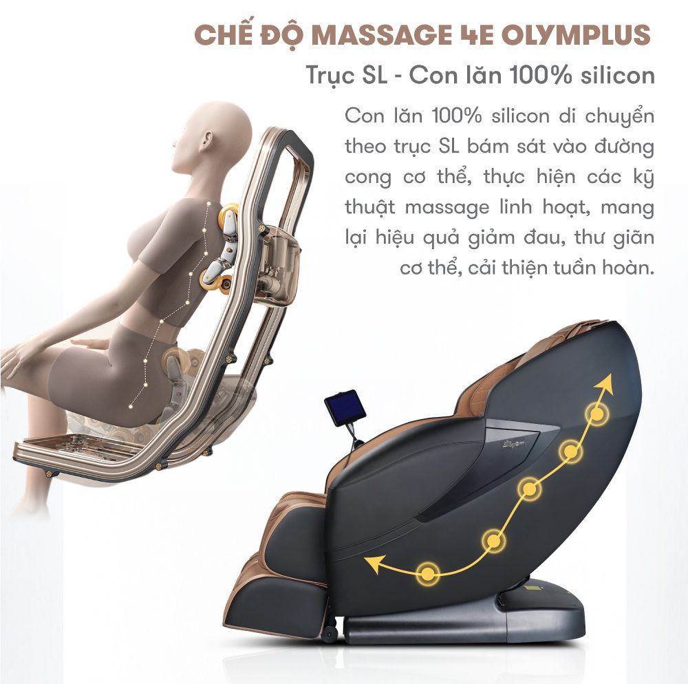 ghế massage elip ares new