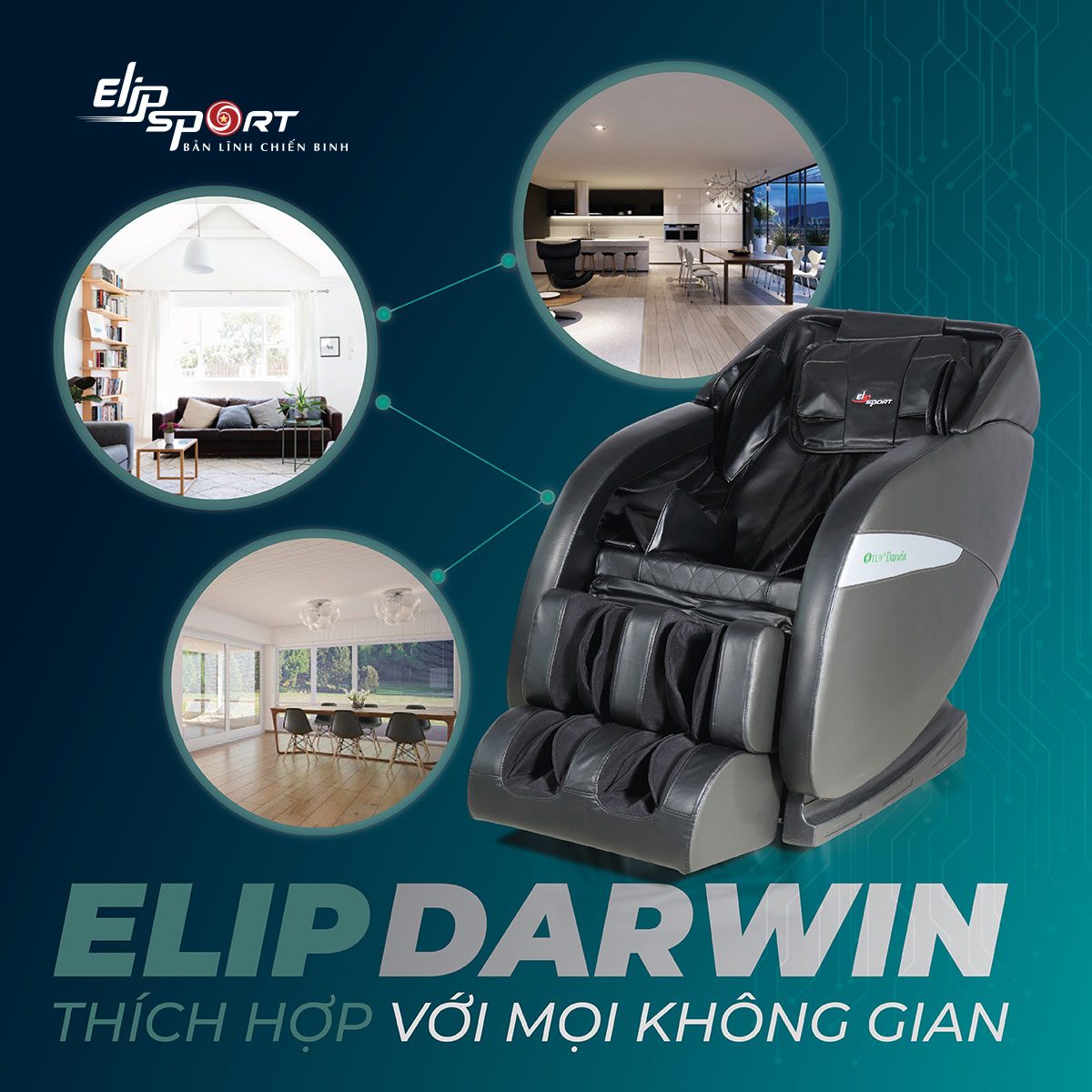 Ghế massage ELIP Darwin