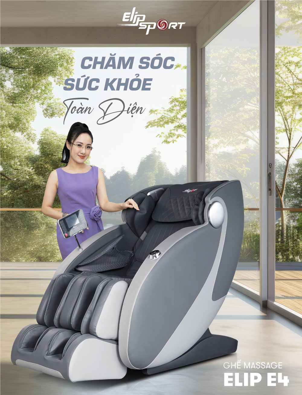 ghế massage elip e4