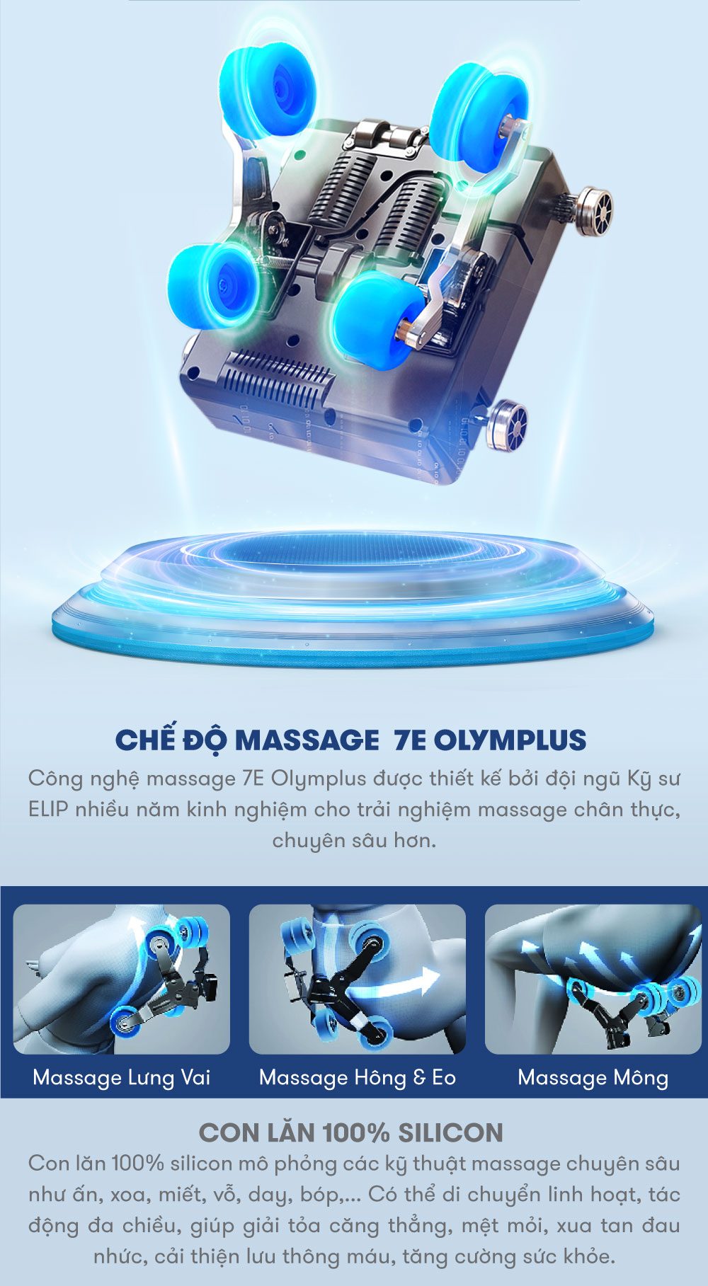 ghế massage elip g9 new