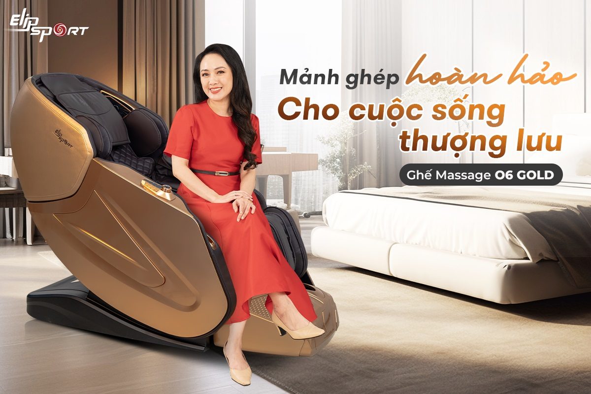 ghế massage elip o6 gold