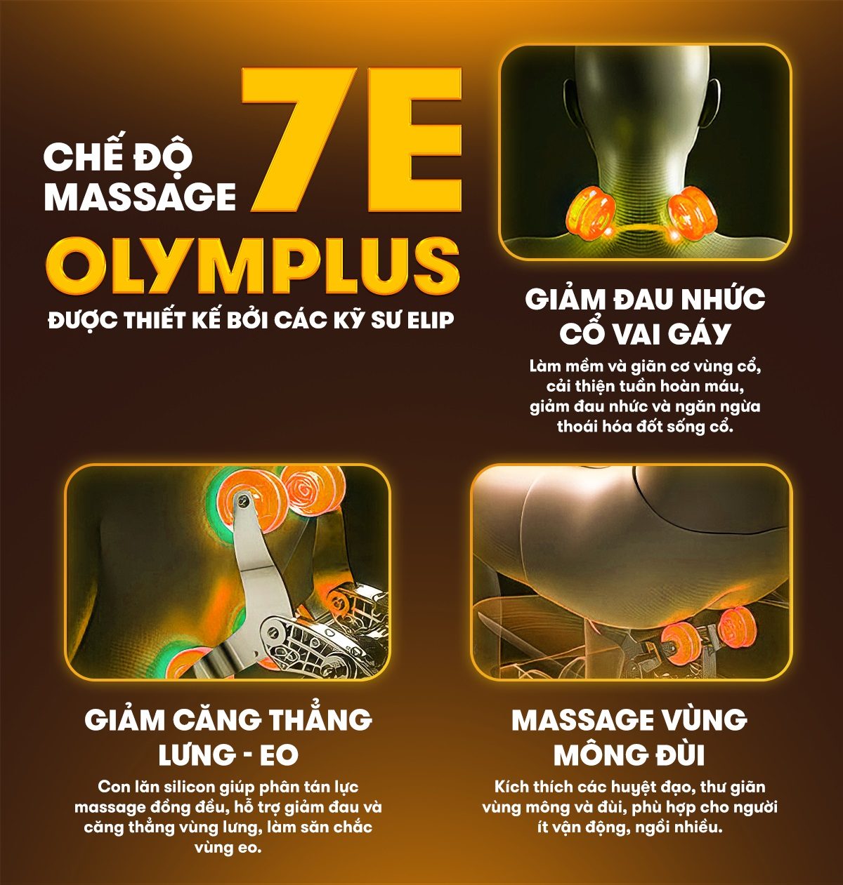 ghế massage elip o6 gold