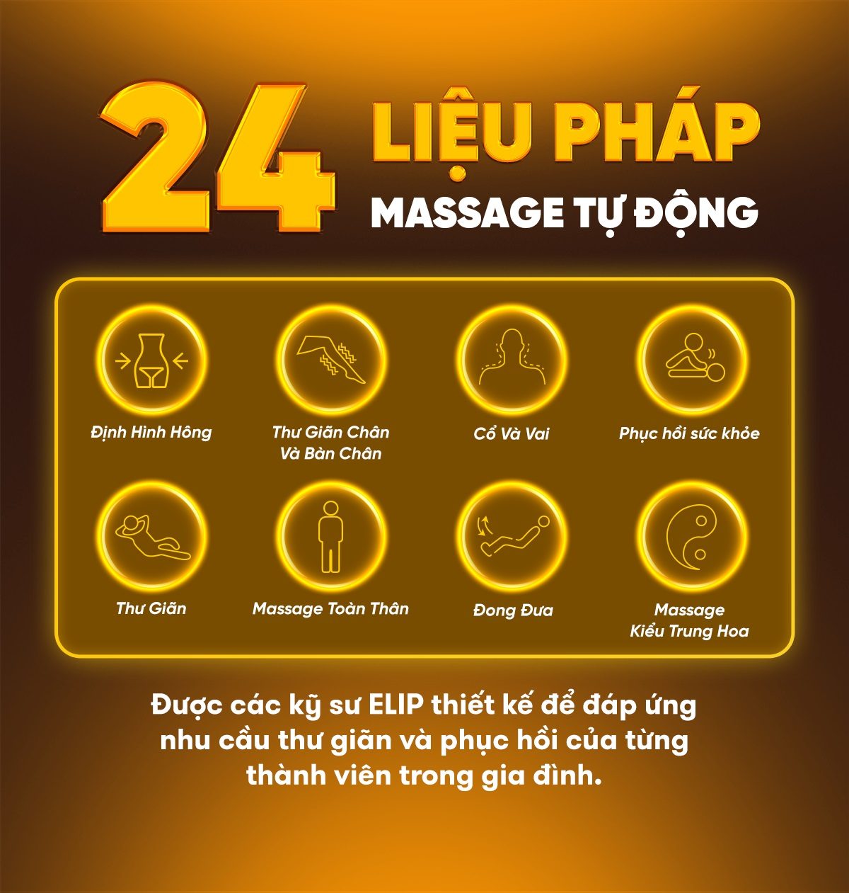 Ghế massage ELIP O6 