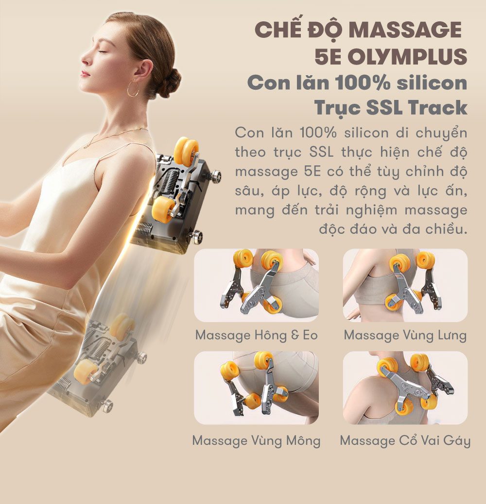 ghế massage elip ole