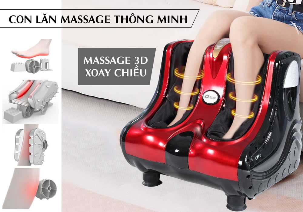 Máy massage chân ELIP Platium