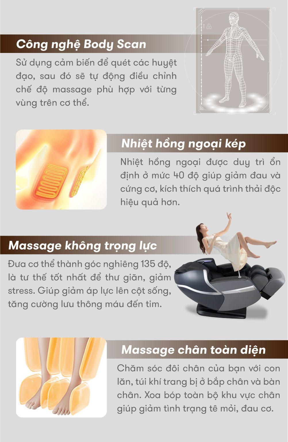 Ghế Massage ELIP Alexander