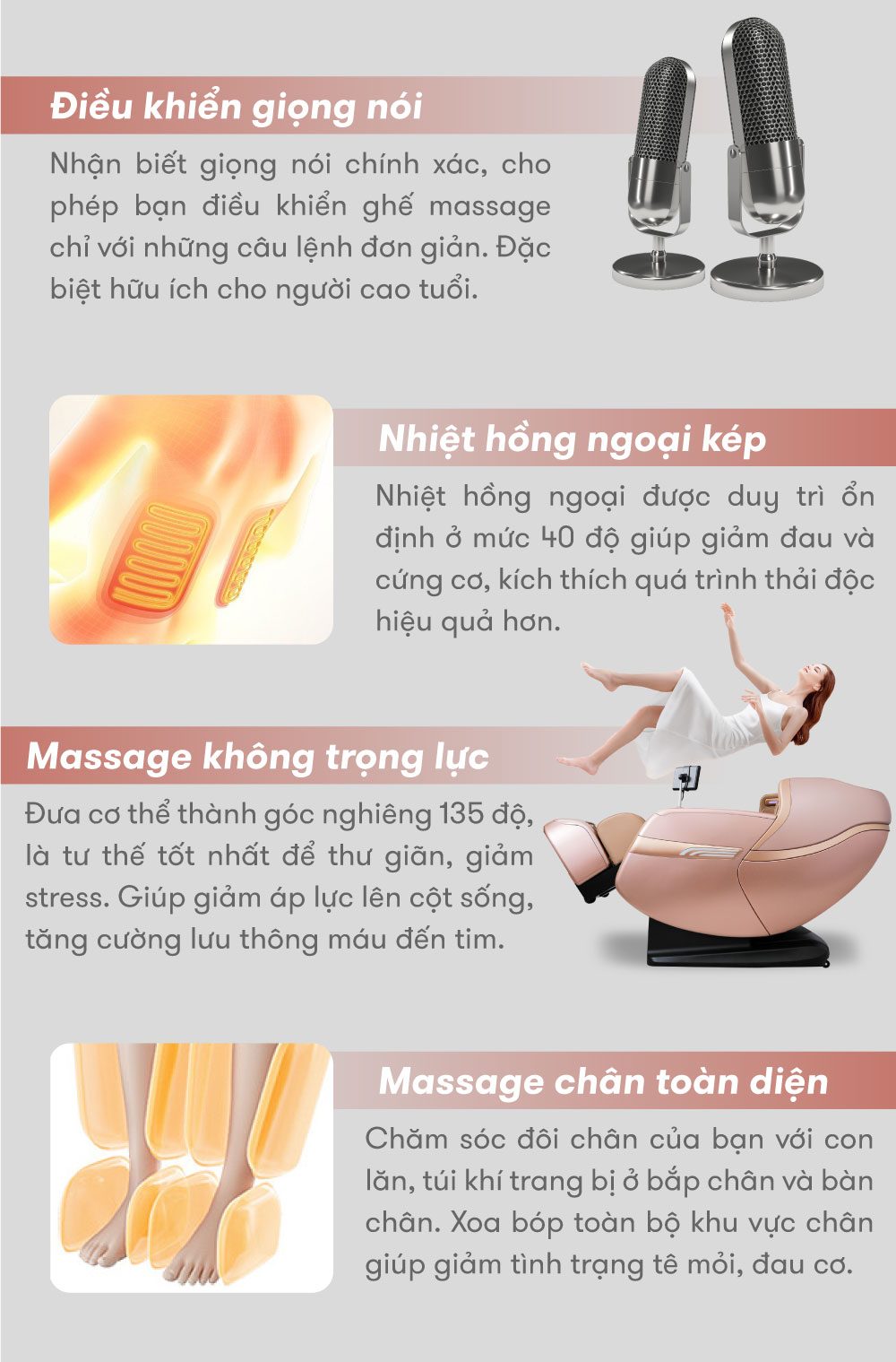 Ghế massage ELIP Alexander Pro AI