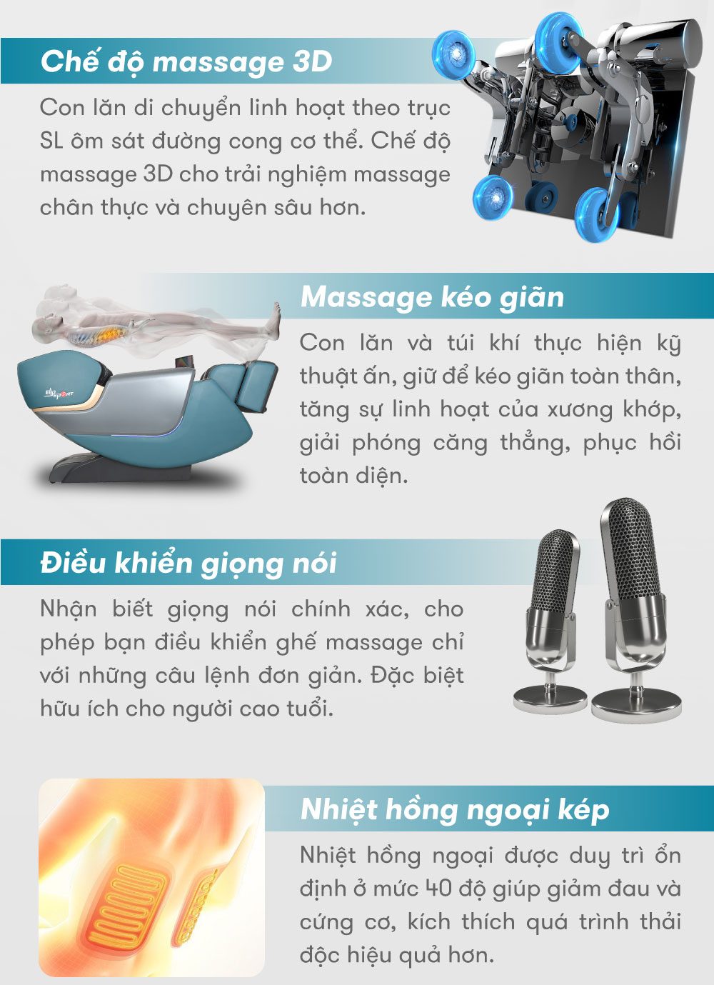 Ghế massage ELIP Platinum