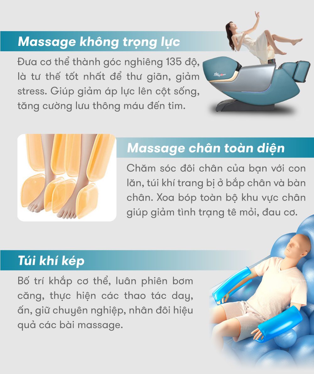 Ghế massage ELIP Platinum