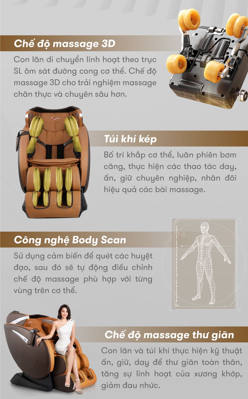 Ghế massage ELIP Plutoni