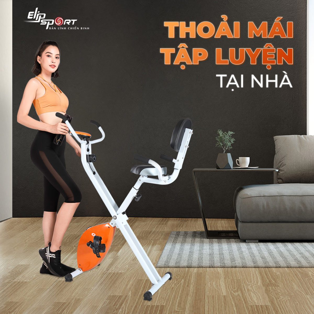 Xe đạp tập ELIP Mona