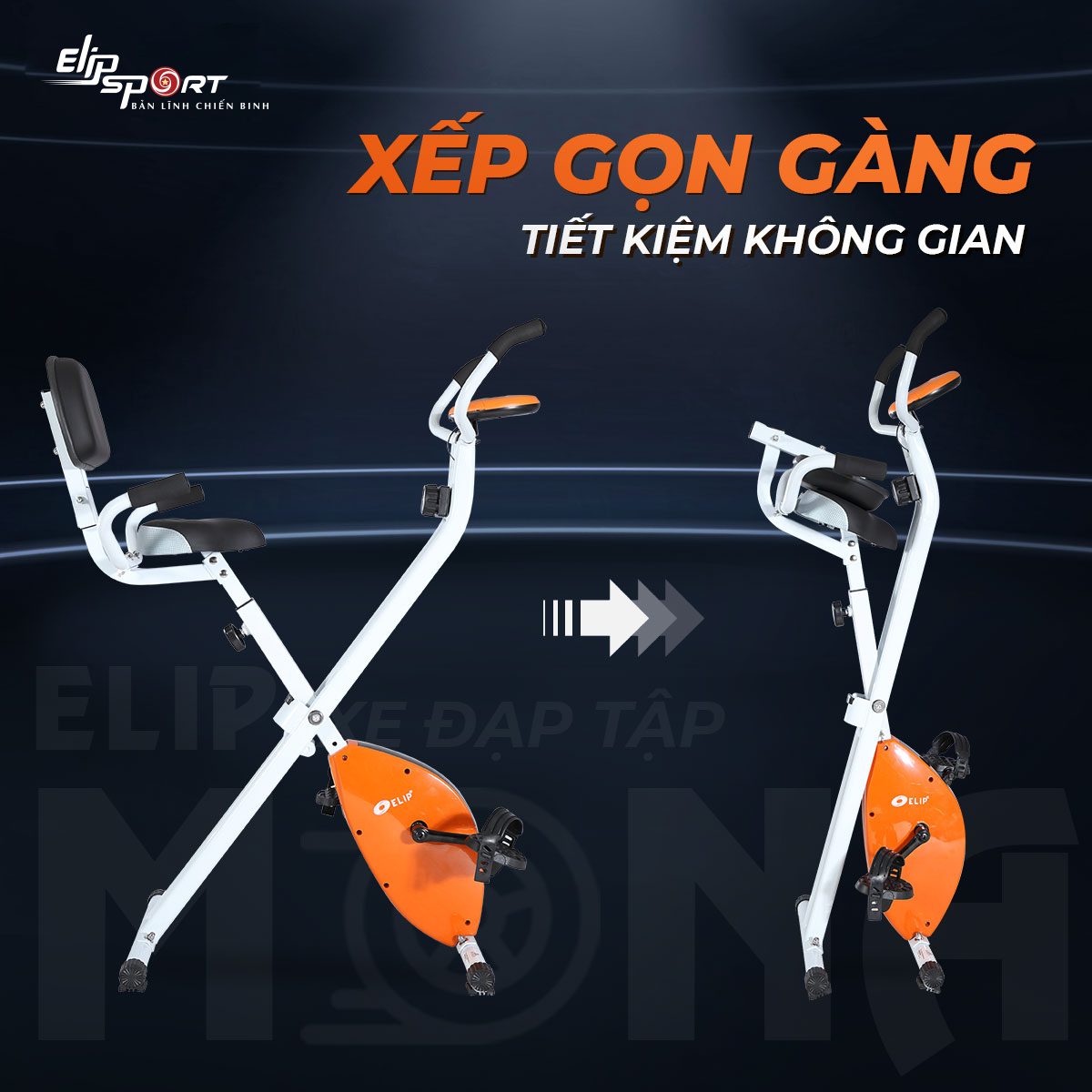 Xe đạp tập ELIP Mona