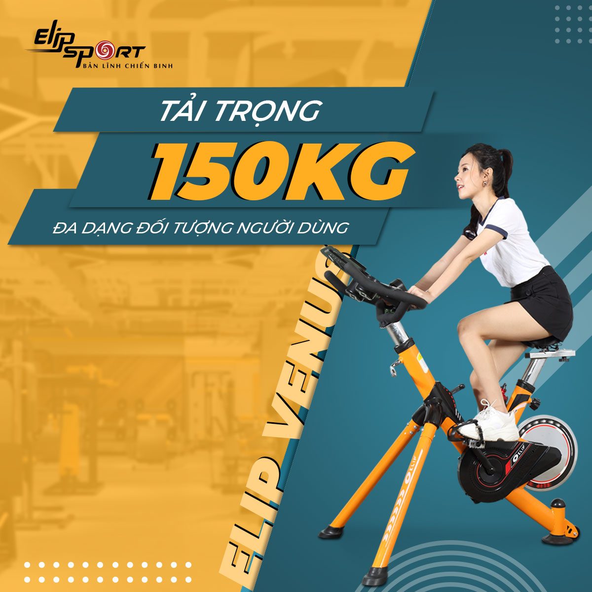 xe đạp tập ELIP Venus