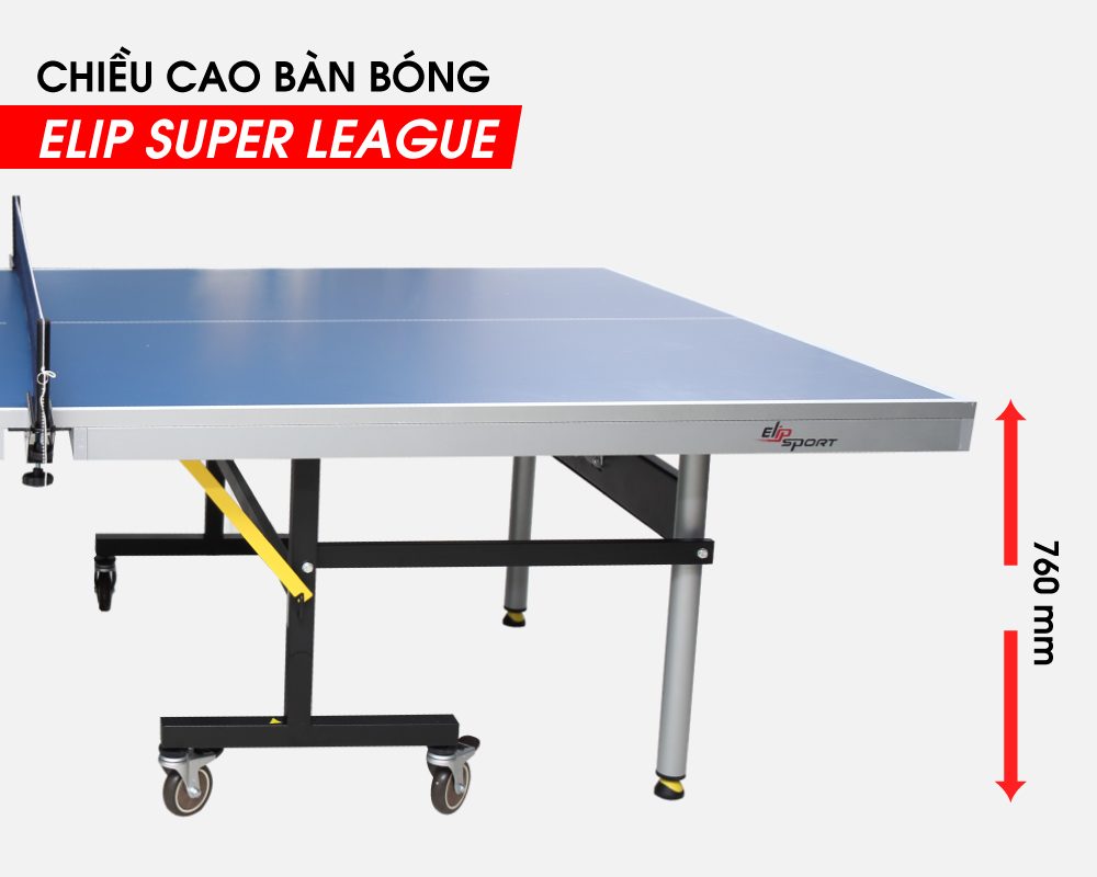 Thiết kế Bàn bóng bàn ELIP Super League